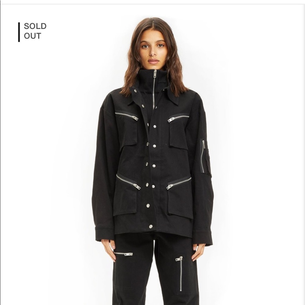 NWT I.AM.GIA Black Elevara Jacket Size XS